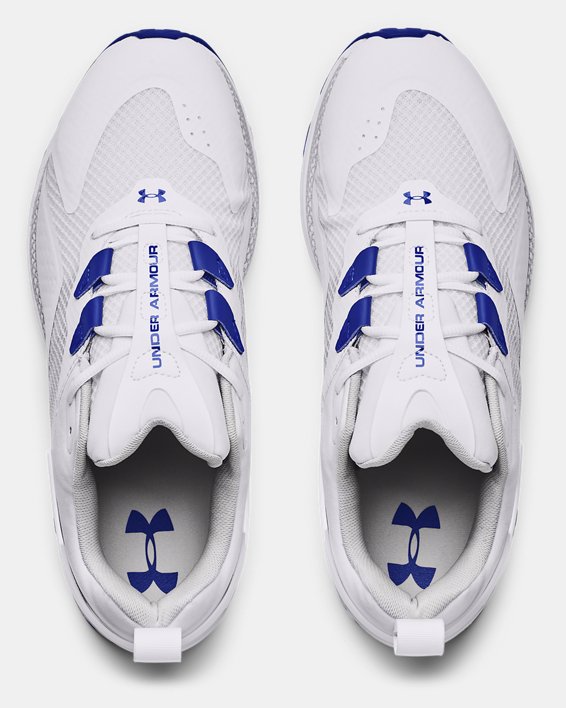 Men's UA HOVR™ MVMNT Sportstyle Shoes, White, pdpMainDesktop image number 2